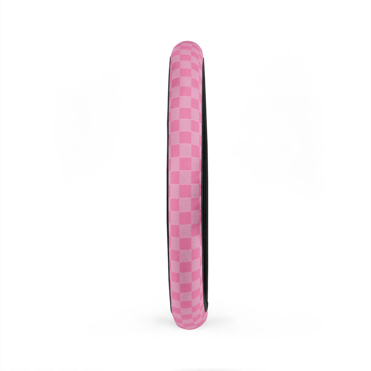 Pink Checkered Steering Wheel Cover