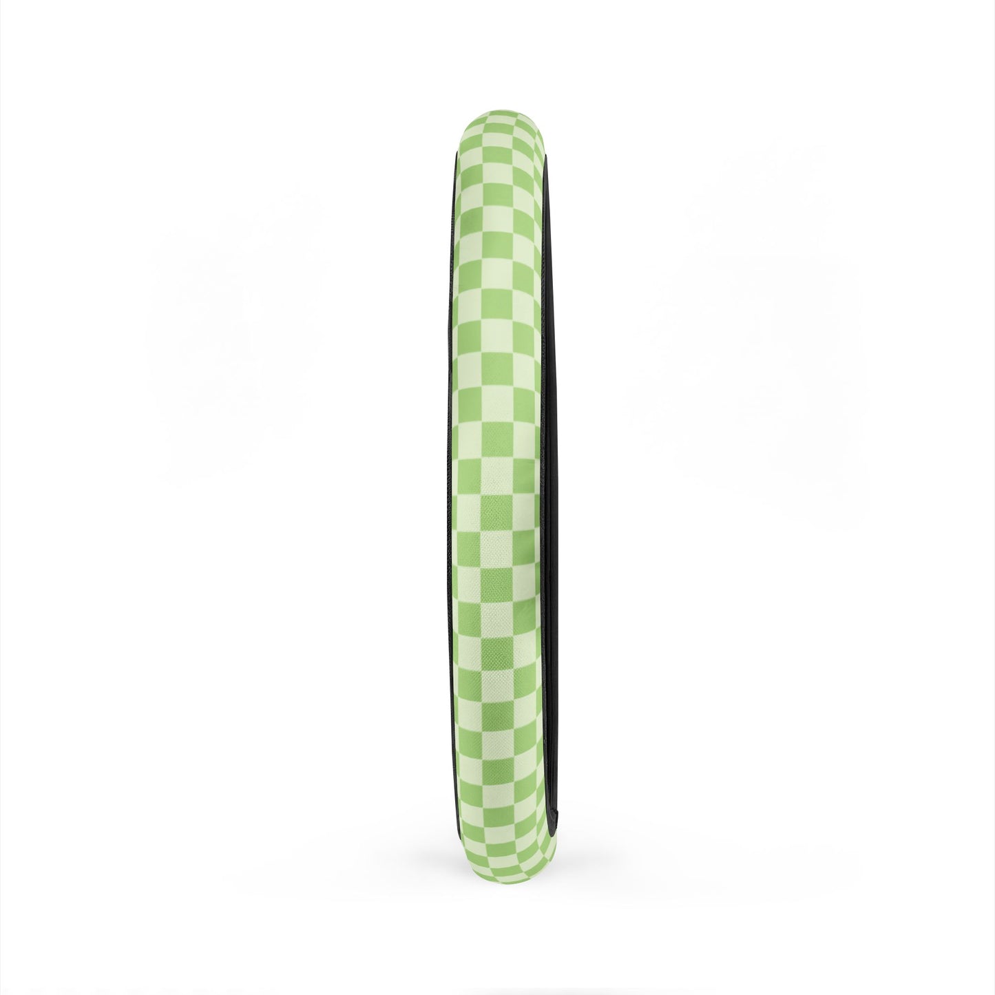 Green Checkered Steering Wheel Cover