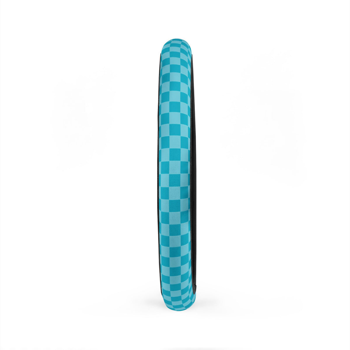 Blue Checkered Steering Wheel Cover